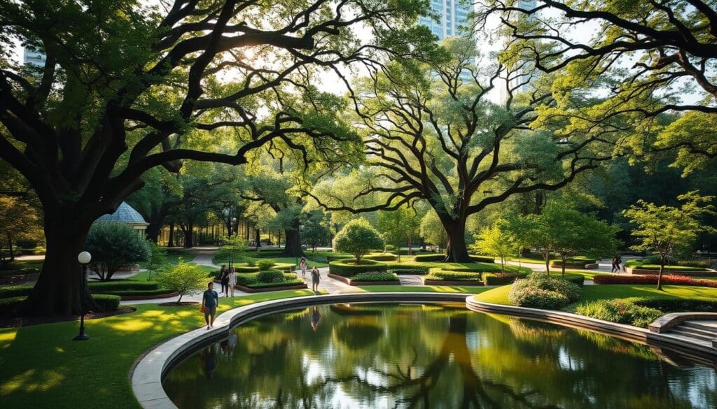 green spaces houston