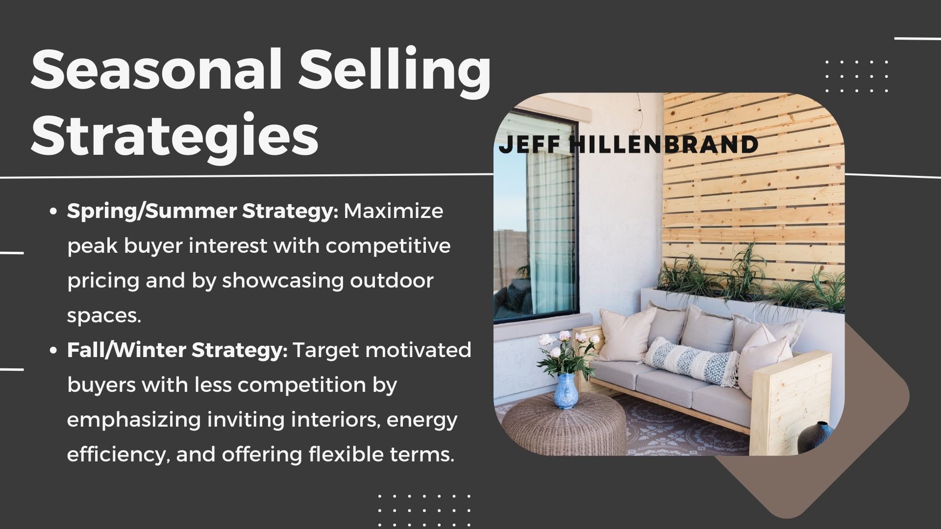 deciding when to list a property requires balancing market trends, seasonal demand, and personal goals