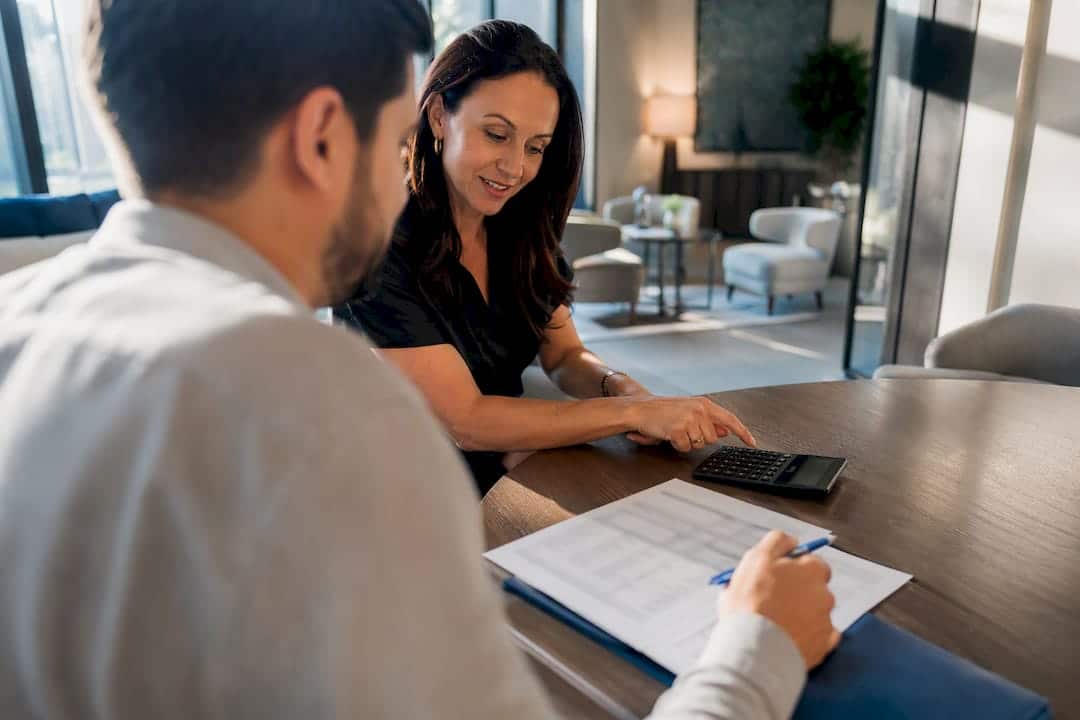 Buyer reviewing seller credit closing costs