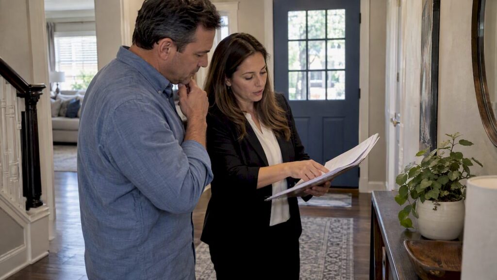 Homeowner reviews Texas refinance appraisal requirements